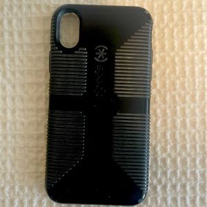 iPhone X black case Speck